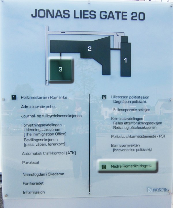 TinghusKart Building layout, Tinghus 3